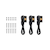 Thermaltake｜サーマルテイク｜CT120 Reverse EX ARGB Sync PC Cooling Fan 3Pack 120mm（ブラック）｜CL-F192-PL12SW-A