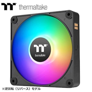 Thermaltake�b�T�[�}���e�C�N�bCT140 Reverse EX ARGB Sync PC Cooling Fan 3Pack 140mm�i�u���b�N�j�bCL-F193-PL14SW-A