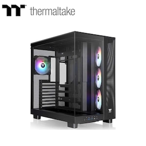 Thermaltake�b�T�[�}���e�C�N�b�~�h���^���[�^PC�P�[�X View 380 XL TG ARGB Black�i�u���b�N�j�bCA-11E-00M1WN-00