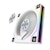darkFlash�b�_�[�N�t���b�V���b���ʃC���t�B�j�e�B�[�~���[�{�O�ʃ��C������ 120mmARGB�P�[�X�t�@�� �t��]�i���o�[�X�j���f��  DM20R Line�i�z���C�g�j�bDM20RLINE-W-HQ1
