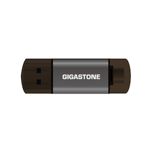 Gigastone�b�M�K�X�g�[���b2in1 USB�������[ 64GB USB-A+Type-C�bGJU3-AC44GY-64GB-1PK