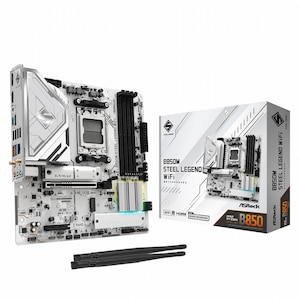 ASRock｜アスロック｜ASRock B850M Steel Legend WiFi マザーボード｜B850MSTEELLEGENDWF