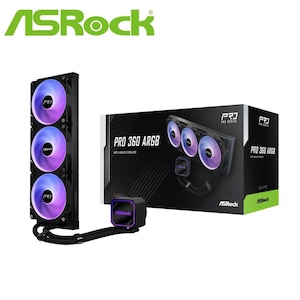 ASRock�b�A�X���b�N�b�����̌^CPU�N�[���[  Pro 360 ARGB�i�u���b�N�j�bPRO-360-ARGB