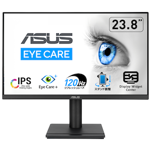 ASUS�b�G�C�X�[�X�b�t���f�B�X�v���C(23.8�^/IPS/FullHD 1920�~1080/120Hz/1ms)(�u���b�N)�bVA249QGSE