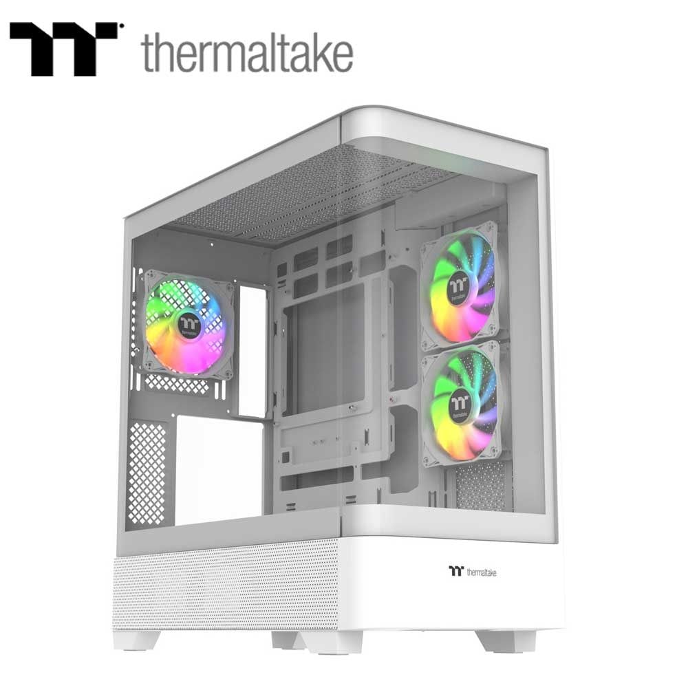 ニートと居候とたかさき　クリアケース Thermaltake The Tower 600 Snow 八角柱デザイン採用 ミドル