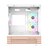 Thermaltake�b�T�[�}���e�C�N�bMini-ITX / Micro-ATX�Ή� �~�j�^���[�^PC�P�[�X View 170 WS ARGB Snow�i�z���C�g�j�bCA-1Z4-00M6WN-WS