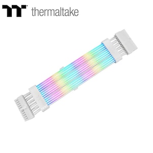 Thermaltake�b�T�[�}���e�C�N�bTt Mod 24 pin ARGB Snow Cable�i�z���C�g�j�bAC-081-CN6NAN-A1