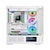 Thermaltake�b�T�[�}���e�C�N�bPC�P�[�X�t�@�� SWAFAN 140 EX INFINITY ARGB Sync Snow 3Pack�i�z���C�g�j�bCL-F255-PL14SW-A