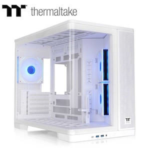 Thermaltake�b�T�[�}���e�C�N�b�~�j�^���[�^PC�P�[�X Arcus 280 TG ARGB�i�z���C�g�j�bCA-11Y-00M6WN-00