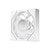 Thermaltake�b�T�[�}���e�C�N�bSWAFAN 120 EX INFINITY ARGB Sync Snow 1Pack�i�z���C�g�j�bCL-F265-PL12SW-A