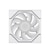 Thermaltake�b�T�[�}���e�C�N�bSWAFAN 120 EX INFINITY ARGB Sync Snow 1Pack�i�z���C�g�j�bCL-F265-PL12SW-A