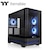 Thermaltake�b�T�[�}���e�C�N�b�}�C�N���^���[�^PC�P�[�X Arcus 190 TG ARGB�i�u���b�N�j�bCA-11S-00S1WN-00