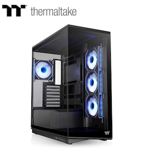 Thermaltake�b�T�[�}���e�C�N�b�~�h���^���[�^PC�P�[�X Stage 450 TG ARGB�i�u���b�N�j�bCA-12B-00M1WN-00