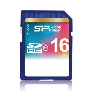 Silicon PowerbVRp[bSDHC[J[h 16GB Class10bSP016GBSDH010V10
