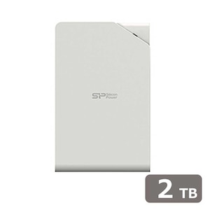 Silicon Power｜シリコンパワー｜USB3.2(Gen1) ポータブルハードディスク 2TB ホワイト｜SP020TBPHDS03S3W