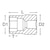 SIGNET�b1/4DR 8mm�\�P�b�g(6�p)�b11308