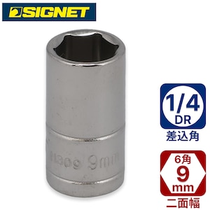 SIGNET�b1/4DR 9mm�\�P�b�g(6�p)�b11309
