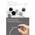 Lead Trend�bMagnetic Cable Dot �P�[�u���z���_�[�i�z���C�g/�u���[/�s���N�j�bLT47009