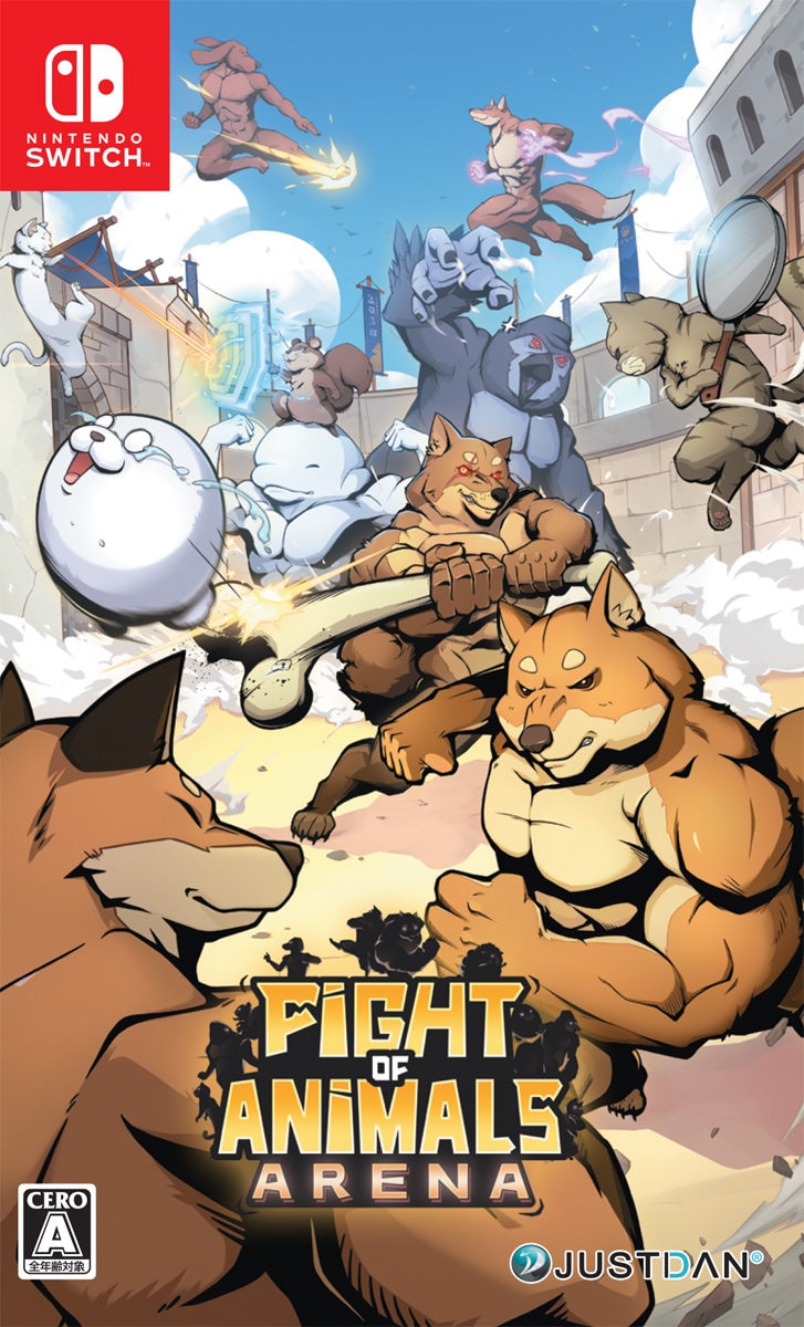(未使用･未開封品)Fight of Animals - Switch Fight of Animals Switch Brand New Game (2021 Multiplayer