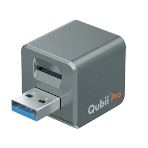 Qubii｜バックアップ機能付き USBアダプター Qubii Pro USB-A 3.1（スペースグレイ）｜MKPQSSG