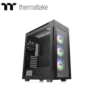 Thermaltake�b�T�[�}���e�C�N�b�~�h���^���[�^PC�P�[�X S200 TG ARGB Plus�i�u���b�N�j�bCA-1X2-00M1WN-01