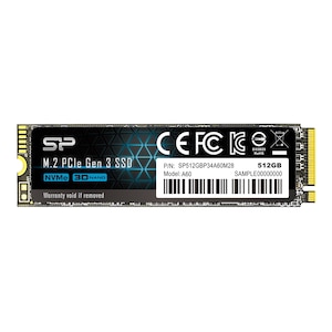 Silicon Power｜シリコンパワー｜SiliconPower M.2 2280 NVMe PCIe 3.0x4 SSD 512GB｜SP512GBP34A60M28