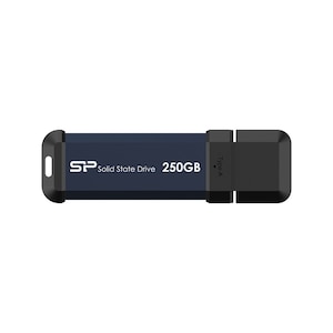 Silicon Power｜シリコンパワー｜USB 3.2 Gen 2対応 Portable SSD MS60(250GB)｜SP250GBUF3S60V1B
