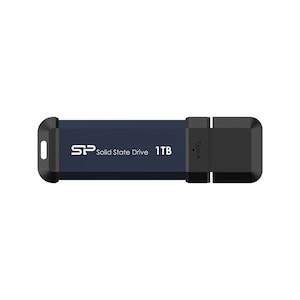 Silicon Power｜シリコンパワー｜MS60シリーズ 1TB USB3.2(Gen 2)Type-A スティック型 ポータブルSSD｜SP001TBUF3S60V1B