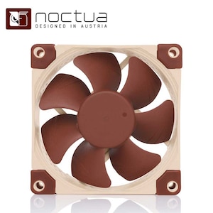 Noctua�b�m�N�`���A�bPC�P�[�X�t�@�� [80mm/2200RPM]�i�u���E���j�bNF-A8-PWM