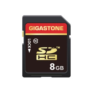 Gigastone�b�M�K�X�g�[���bSDHC�������[�J�[�h 8GB Class10�b11B1404