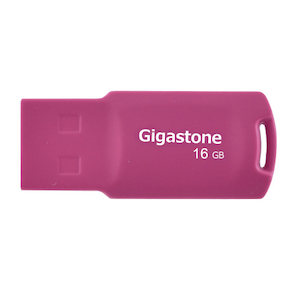 Gigastone�b�M�K�X�g�[���bUSB2.0�Ή� ������ 16GB (�s���N)�bGJU2-16GQPK
