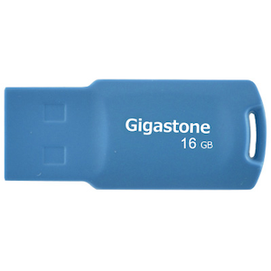 Gigastone�b�M�K�X�g�[���bUSB2.0�Ή� ������ 16GB (�u���[)�bGJU2-16GQBL