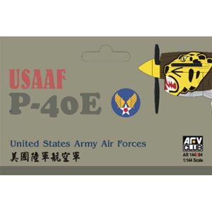 輝く高品質な 1/144 米陸軍航空隊 P-40E【AR144S04】 | AFVクラブ | AFV 模型+プラモデル
