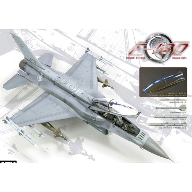 AFV CLUB F-16D 1/32 スケール AR32S02 1/32 F-16D Block52+【AR32S02】 | AFVクラブ | AFVクラブ