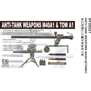 1/35 M40A1＆TOW A1ミサイル【AF35021】