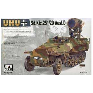 【再生産】1/35 Sd.Kfz.251/20 Ausf.D ウーフー装甲投光車【FV35116】