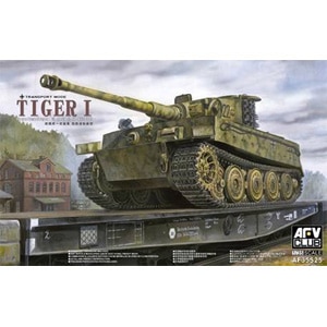 1/35 ドイツ タイガーI 後期型 鉄道輸送状態【FV35S25】
