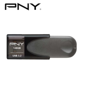 PNY�b�s�[�G�k���C�bUSB�������[ Turbo Attache 4 USB 3.2 128GB�i�u���b�N�j�bP-FD128TBAT4-GE