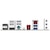GIGABYTE�b�M�K�o�C�g�bGIGABYTE B850M DS3H ICE / Micro-ATX �Ή��}�U�[�{�[�h�i�z���C�g�j�bB850MDS3HICE
