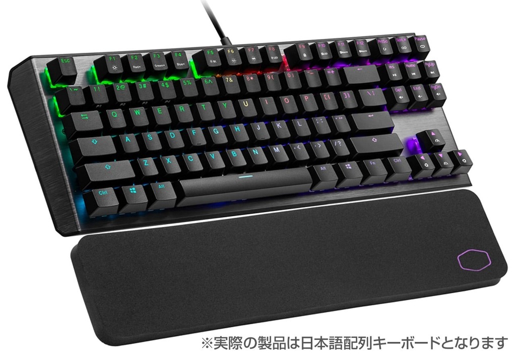 メカニカルゲーミングキーボード テンキーレス 日本語配列91キー 赤軸 | Joshin webショップ 通販 |  CoolerMaster（クーラーマスター） | CK-530-GKTR1-JP