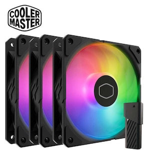 Cooler Master�b�N�[���[�}�X�^�[�bSickleFlow Edge 120 ARGB 3-Pack Fan Kit�i�u���b�N�j�bMFX-B2DN-253P2-R2