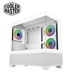 Cooler Master�b�N�[���[�}�X�^�[�bMicro-ATX�AMini-ITX�Ή� �~�j�^���[�^PC�P�[�X Elite 490�i�z���C�g�j�bE490-WHNN-S00