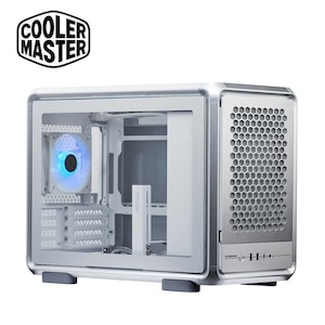 Cooler Master�b�N�[���[�}�X�^�[�bMicro-ATX/Mini-ITX�Ή� �~�j�^���[�^PC�P�[�X MasterFrame 400 Mesh Silver�bMF400M-SHNN-S00