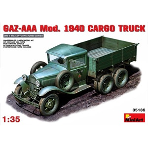 1/35 GAZ-AAA Mod.1940カーゴトラック【MA35136】【在庫処分】