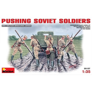 1/35 ソビエト歩兵作業シーン【MA35137】【在庫処分】