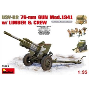 �~�j�A�[�g�b1/35 USV-BR76mm�CMod.1941w/�����o�[���N���[�yMA35129�z�bMA35129 USV-BR 76mmγ Mod ���ް �ٰ