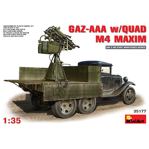 1/35 GAZ-AAAマキシム 4連装機銃搭載【MA35177】