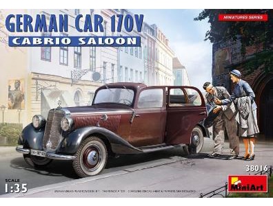 Amazon | ミニアート 1/35 ドイツ 170Vサルーン4ドア/ドイツ民間