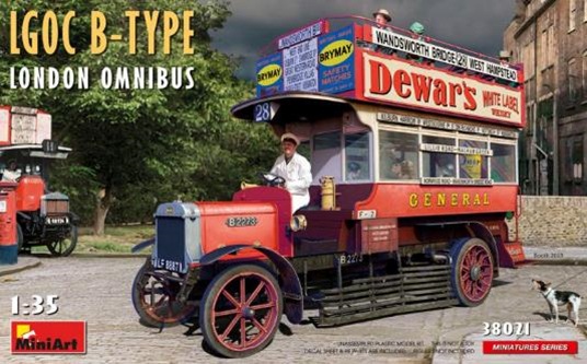 38021 LGOC B-TYPE LONDON OMNIBUS – Miniart