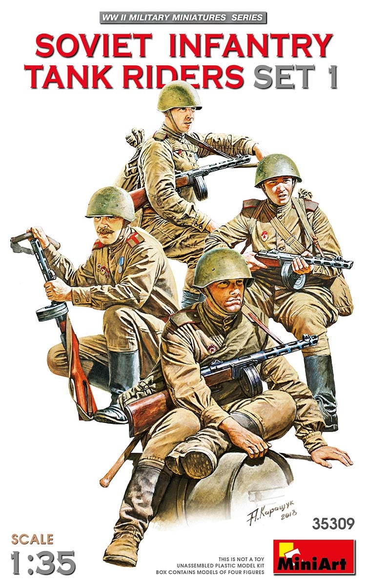 Amazon | ミニアート 1/35 ソビエト軍重砲兵隊クルー 5体入り